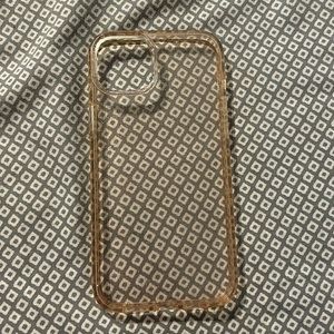 Hardly worn sparkly iPhone 14 plus case … looks discolored but it’s not.